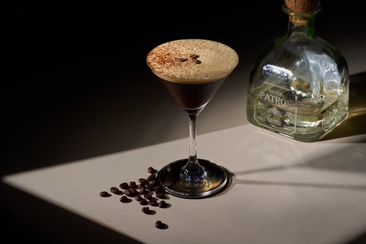 Espresso Martini with Patron